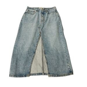Abercrombie & Fitch Women's Denim Maxi Skirt - 10